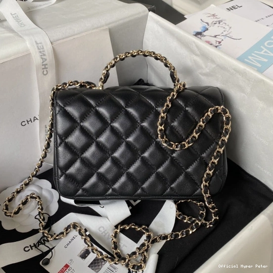 HyperPeter CHANEL WITH FLAP HANDLE-18CM TOP BAG 0709